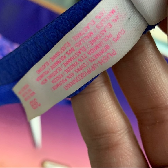 Victoria’s Secret Pink Purple / Pink Lace Push Up - Picture 6 of 7